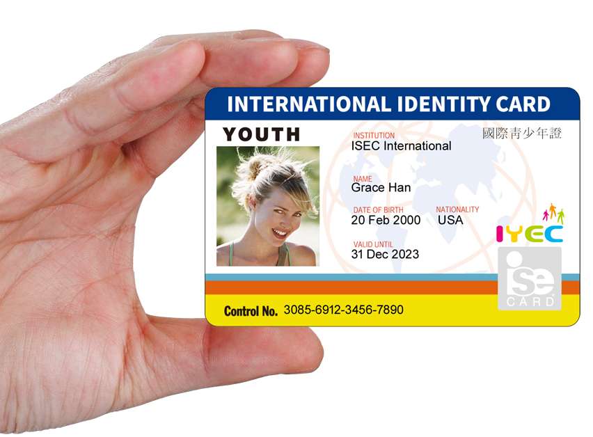 ise youth id card, IYEC