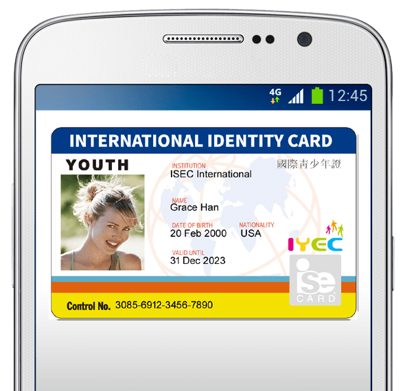 ISE youth id card